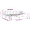 vidaXL Day Bed with Trundle without Mattress White 80x200 cm Solid Wood
