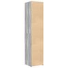 vidaXL Highboard Grey Sonoma 40x42.5x185 cm Engineered Wood