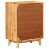 vidaXL Storage Cabinets Brown 55 x 35 x 75 cm Solid Mango Wood