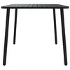 vidaXL Garden Table Anthracite 110x80x71 cm Steel
