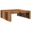 vidaXL Coffee Table Old Wood 100x100x35 cm Engineered Wood