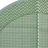 vidaXL Outdoor Carpet ARAKIL Green &Oslash;120 cm PP