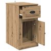 vidaXL Side Cabinet Artisan Oak 40 x 50 x 75 cm Engineered Wood