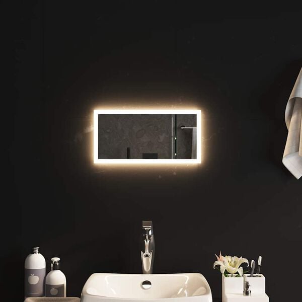 vidaXL LED Bathroom Mirror 40x20 cm
