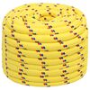 vidaXL Boat Rope Yellow 20 mm 50 m Polypropylene