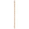 vidaXL Wall Headboard 126x3x91.5 cm Solid Wood Pine