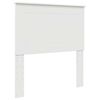 vidaXL Headboard with Headboard Gloss White 100 cm Engineered Wood