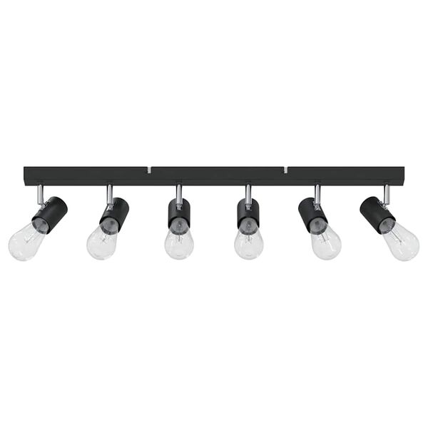 vidaXL Ceiling Spotlight Black 73 x 6.5 x 11.5 cm Metal