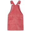 Kids' Overall Dress Corduroy Pink 116