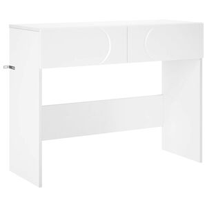 vidaXL Console Table White 96.5 x 38 x 75 cm Engineered Wood