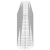 vidaXL Gabion Raised Bed Galvanised Iron 470x50x100 cm
