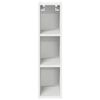 vidaXL Hanging Cabinet White 20 x 29.5 x 80 cm Engineered Wood
