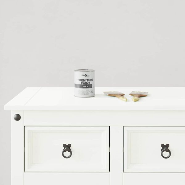 vidaXL Furniture Paint White 10 x 10 x 12.2 cm Wall Print