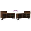vidaXL Shoe Cabinet Brown Oak 102x36x60 cm Engineered Wood