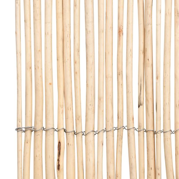 vidaXL Willow Fence 5x1 m
