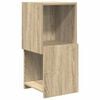 vidaXL Corner Cabinet 30.5x30x65cm Engineered Wood Sonoma Oak