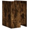 vidaXL Bedside Cabinet Smoked Oak 45x50x65 cm Engineered Wood