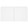 vidaXL TV Cabinet Wall-mounted White 80x30x41 cm