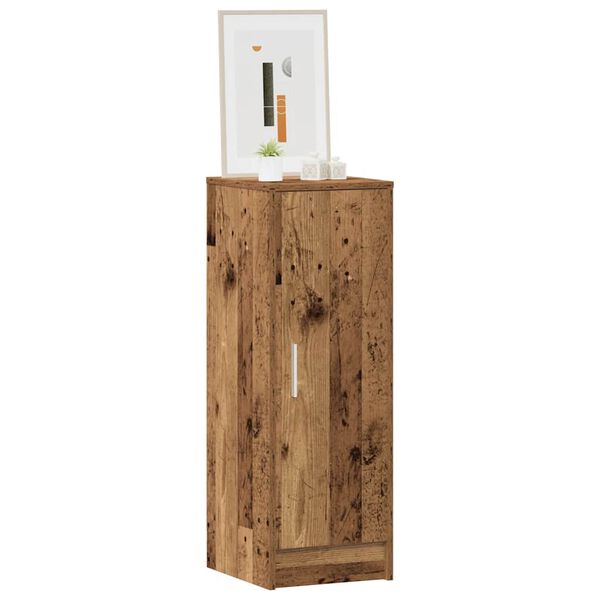 vidaXL Shoe Cabinet Artisan Oak 32x35x92 cm Engineered Wood