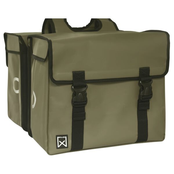 Willex Bicycle Panniers Tarpaulin 40 L Olive Green