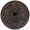 vidaXL Parasol Base Resin Round Bronze 9 kg