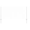 vidaXL Hexagonal Fence with Post 100 x 1 m Galvanised Steel Silver
