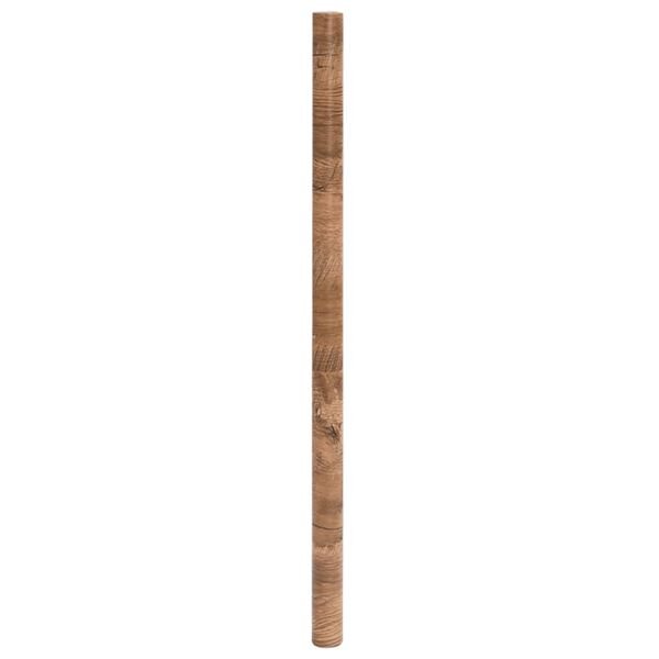 vidaXL Furniture Sticker Self-Adhesive Wooden Look 90x500 cm PVC