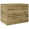 vidaXL Garden Planter 90x60x68.5 cm Impregnated Wood Pine