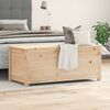 vidaXL Storage Box 110x50x45.5 cm Solid Wood Pine