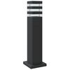 vidaXL Outdoor Floor Lamp Black 50 cm Aluminium