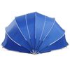 vidaXL Pool Dome Folding Manual Blue 592 x 590 x 275 cm