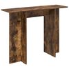 vidaXL Console Table Smoked Oak 100 x 30 x 75 cm Engineered Wood