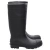 vidaXL Rain Boots Black Size 42 PVC
