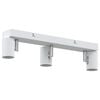 vidaXL Ceiling Spotlight White 38 x 6.5 x 11.5 cm Metal
