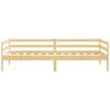vidaXL Day Bed without Mattress Solid Wood Pine 90x200cm