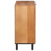 vidaXL Sideboard Acacia Brown Finish 90 x 33 x 75 cm Solid Mango Wood