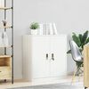 vidaXL Storage Cabinet White 80 x 40 x 90 cm Steel