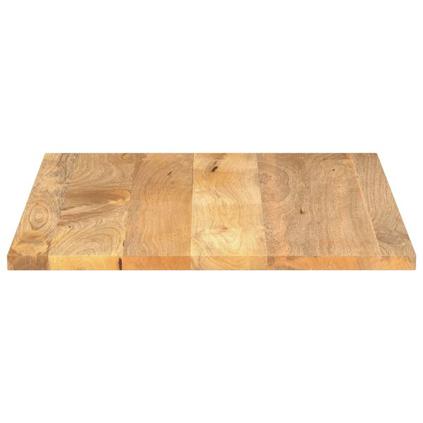 vidaXL Table Top 90x80x2.5 cm Rectangular Solid Wood Mango