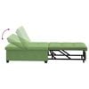 vidaXL Sofa Bed Light green 67 x 194 x 38 cm Velvet