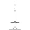 vidaXL Backdrop Stands 2 pcs Black 305x243 cm Steel