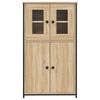vidaXL Highboard Sonoma Oak 62x32x106.5 cm Engineered Wood