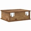 vidaXL Bedside Table Old Wood 40 x 31 x 15 cm Engineered Wood