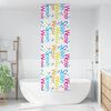 vidaXL Shower Roller Blind 80x240 cm Fabric Width 76 cm