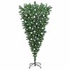 vidaXL Upside-down Artificial Pre-lit Christmas Tree with Ball Set PVC