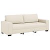 vidaXL Sofa 3 pcs Beige Linen