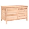 vidaXL Outdoor Cushion Box 99x50x56,5 cm Solid Wood Fir