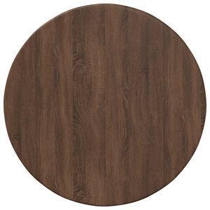 vidaXL Table Top Brown oak 40 x 40 x 1.5 cm Engineered Wood