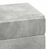 vidaXL Bathroom Wall Cabinet TULUM Concrete Grey 37 x 24.5 x 86 cm