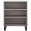 vidaXL Sideboard Grey Sonoma 57x35x70 cm Engineered Wood