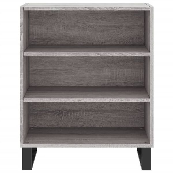 vidaXL Sideboard Grey Sonoma 57x35x70 cm Engineered Wood